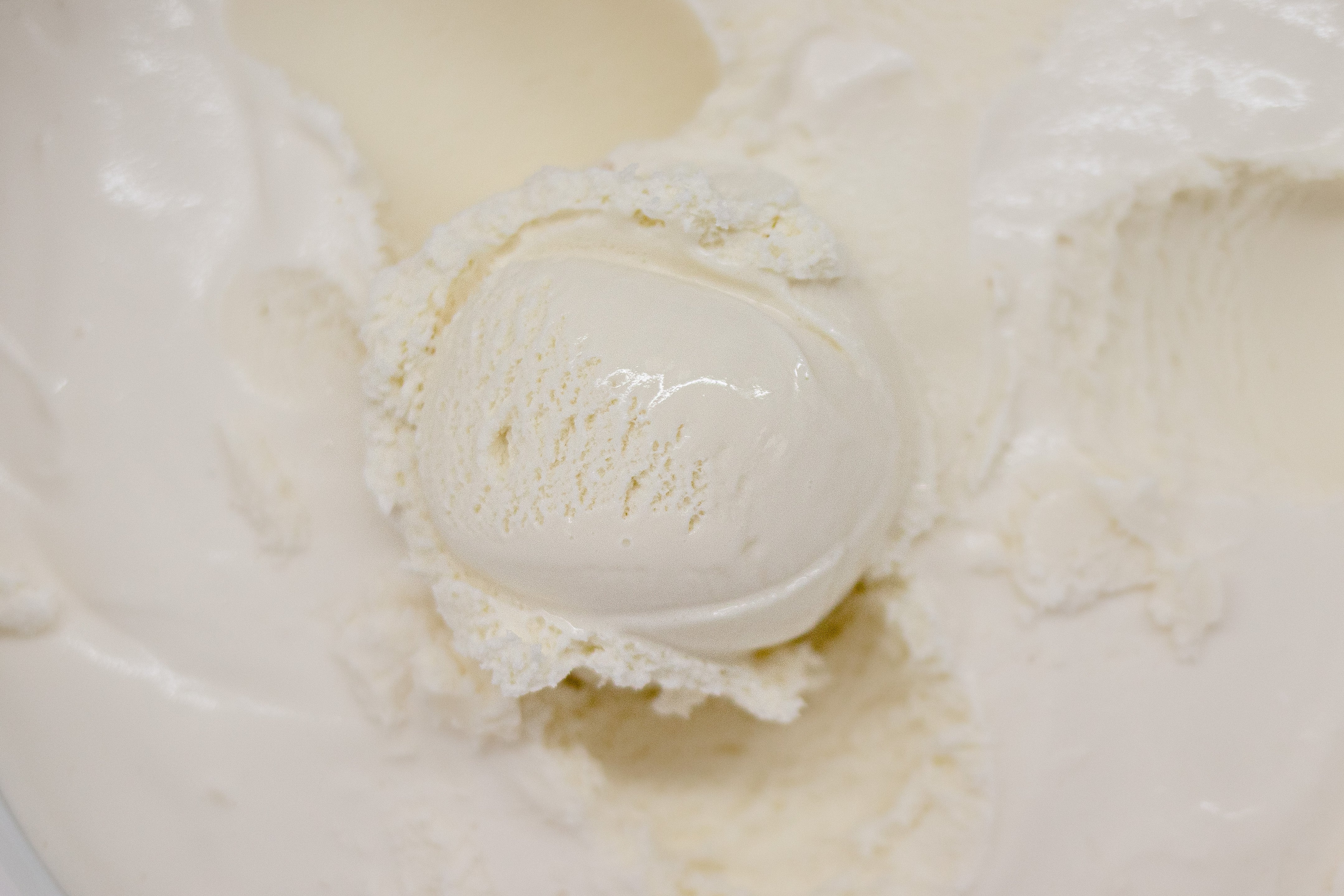 Vanilla bean ice cream with real vanilla specks